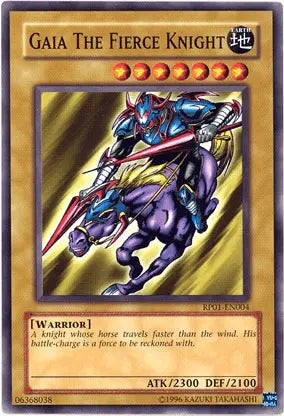 Gaia The Fierce Knight [RP01-EN004] Common - Doe's Cards