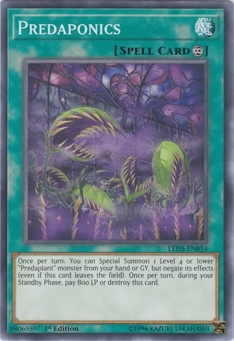 Predaponics [LED5-EN054] Common - Doe's Cards