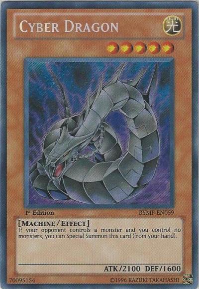 Cyber Dragon [RYMP-EN059] Secret Rare - Doe's Cards