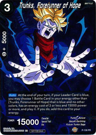 Trunks, Forerunner of Hope (P-139) [Promotion Cards] - Doe's Cards