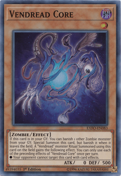 Vendread Core [EXFO-EN083] Super Rare - Doe's Cards