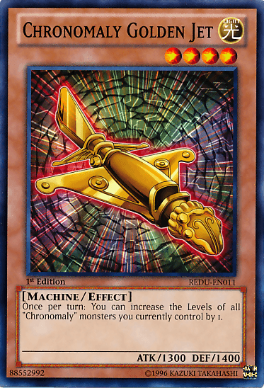 Chronomaly Golden Jet [REDU-EN011] Common - Doe's Cards