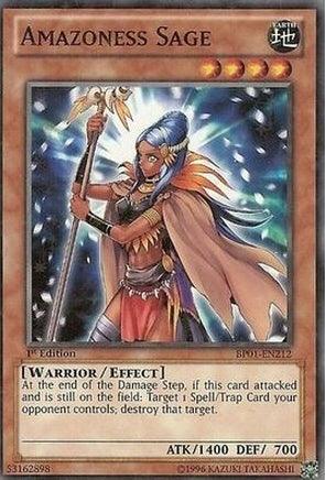 Amazoness Sage [BP01-EN212] Starfoil Rare - Doe's Cards