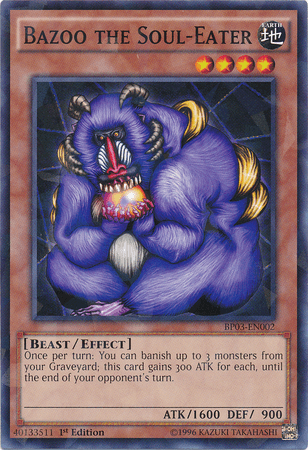 Bazoo the Soul-Eater [BP03-EN002] Shatterfoil Rare - Doe's Cards