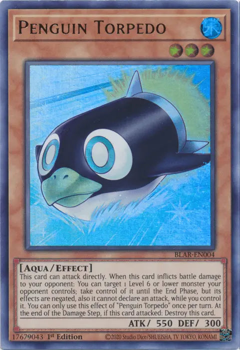 Penguin Torpedo [BLAR-EN004] Ultra Rare - Doe's Cards