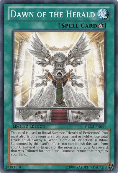 Dawn of the Herald [GLD5-EN044] Common - Doe's Cards