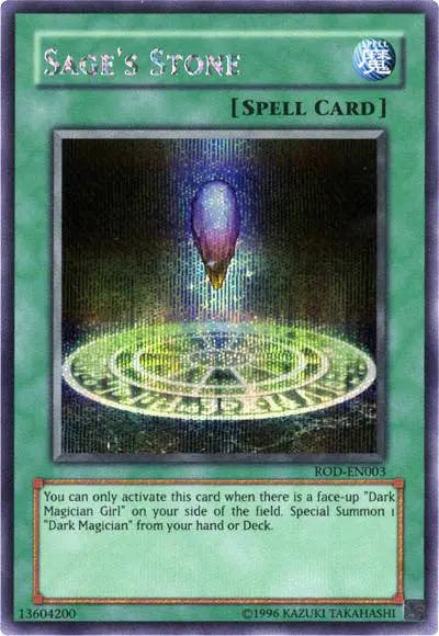 Sage's Stone (Reshef of Destruction) [ROD-EN003] Secret Rare - Doe's Cards