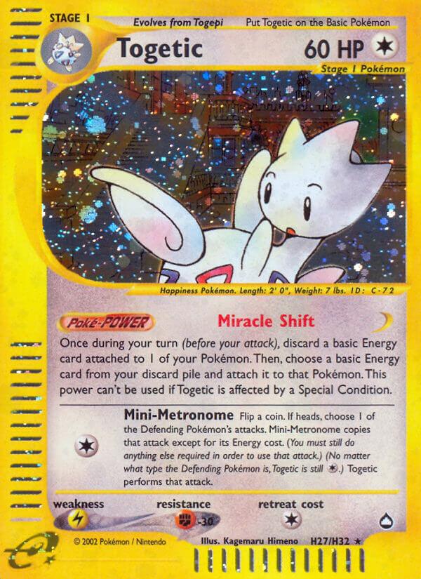 Togetic (H27/H32) [Aquapolis] - Doe's Cards