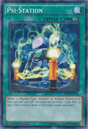 Psi-Station [BP03-EN156] Shatterfoil Rare - Doe's Cards