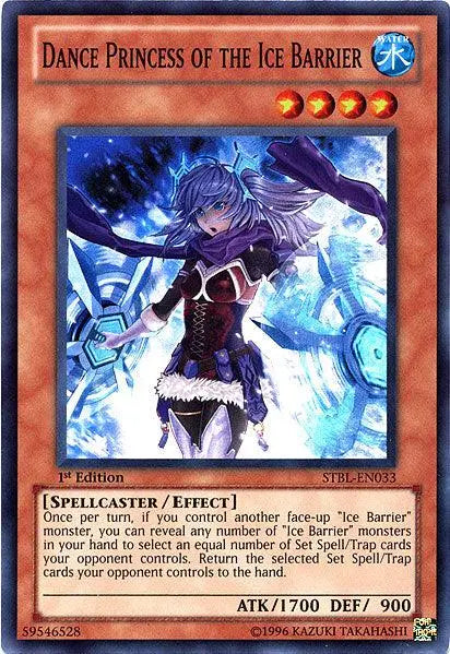 Dance Princess of the Ice Barrier [STBL-EN033] Super Rare - Doe's Cards