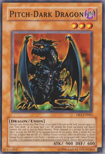 Pitch-Dark Dragon [DR1-EN063] Common - Doe's Cards