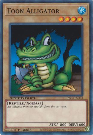 Toon Alligator [SS04-ENB03] Common - Doe's Cards