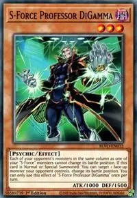 S-Force Professor DiGamma [BLVO-EN012] Common - Doe's Cards