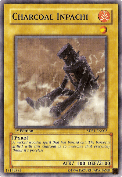 Charcoal Inpachi [5DS1-EN005] Common - Doe's Cards