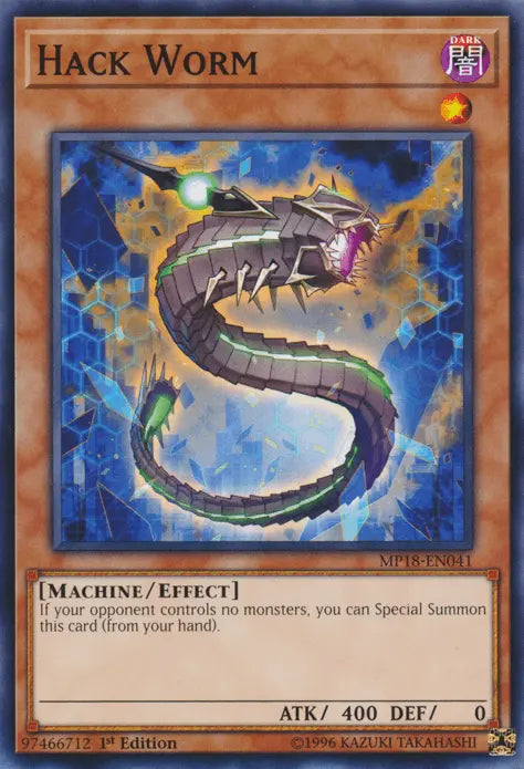 Hack Worm [MP18-EN041] Common - Doe's Cards