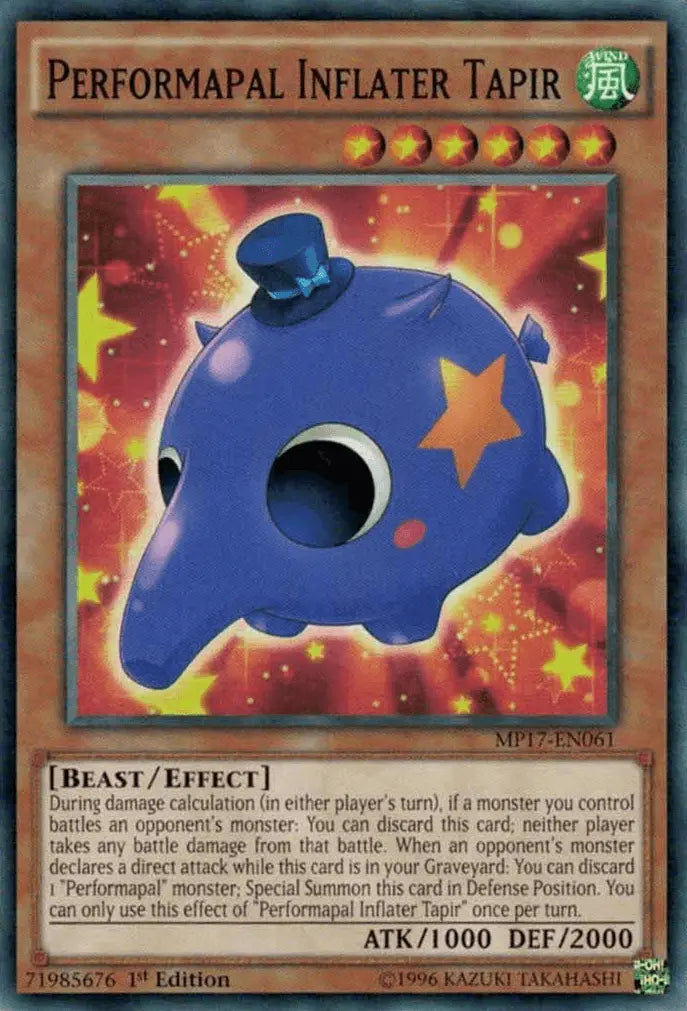 Performapal Inflater Tapir [MP17-EN061] Common - Doe's Cards