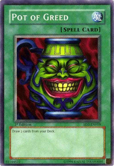 Pot of Greed [SD3-EN019] Common - Doe's Cards