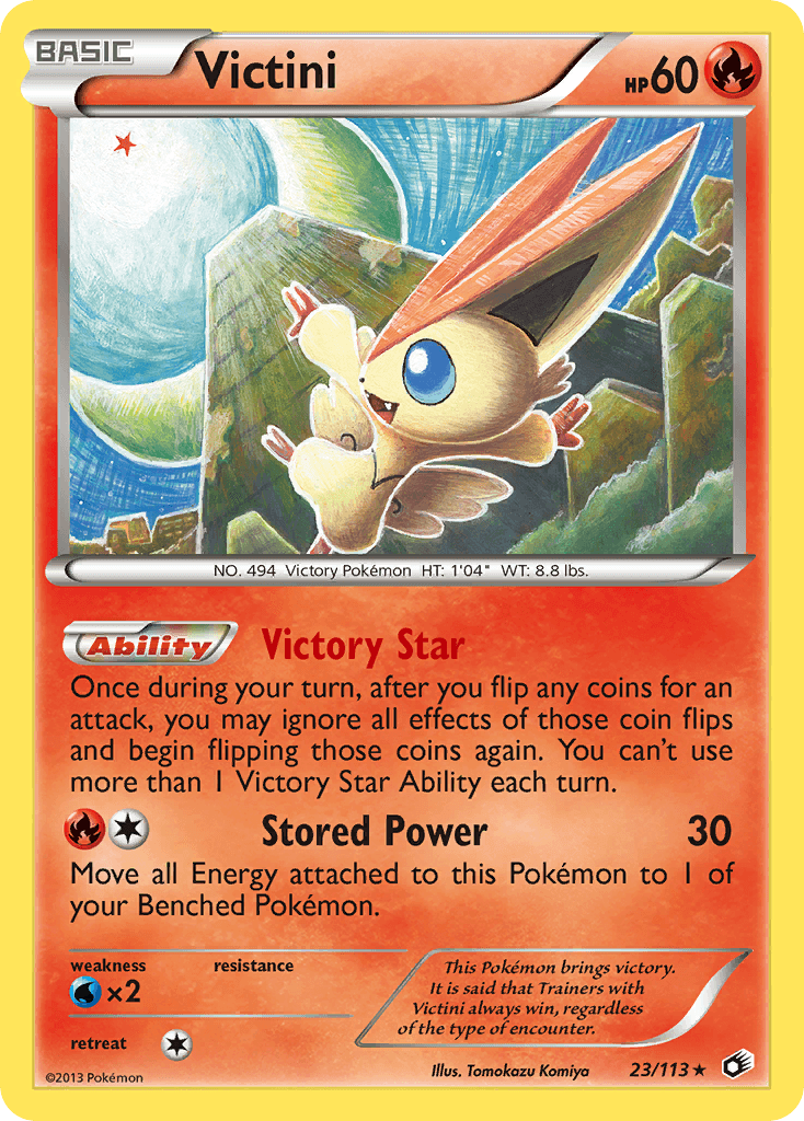 Victini (23/113) [Black & White: Legendary Treasures] - Doe's Cards