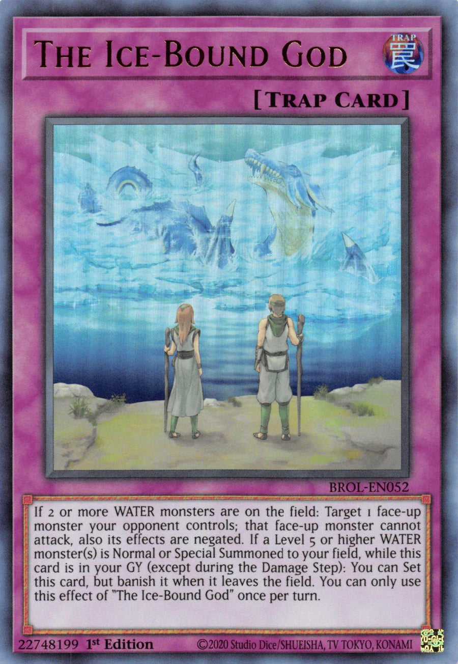 The Ice-Bound God [BROL-EN052] Ultra Rare - Doe's Cards