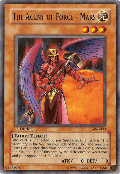 The Agent of Force - Mars [AST-009] Super Rare - Doe's Cards