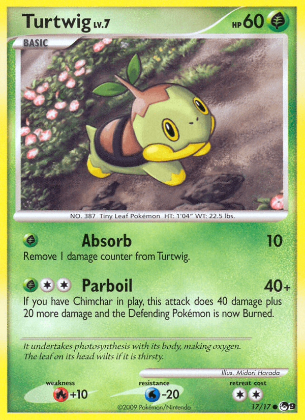 Turtwig (17/17) [POP Series 9] - Doe's Cards