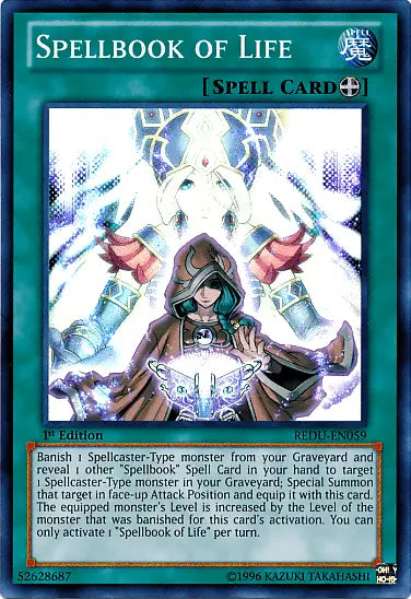Spellbook of Life [REDU-EN059] Super Rare - Doe's Cards