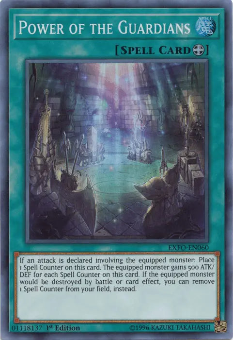 Power of the Guardians [EXFO-EN060] Super Rare - Doe's Cards