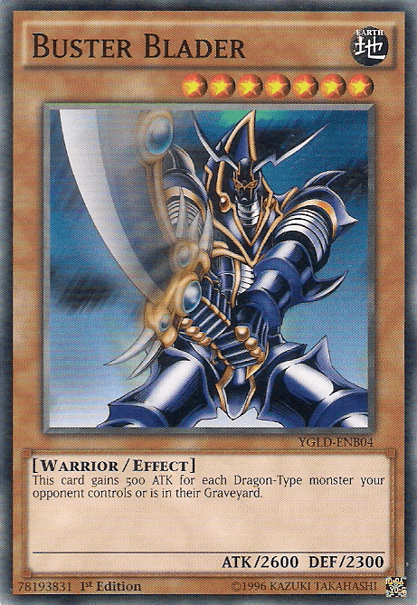 Buster Blader [YGLD-ENB04] Common - Doe's Cards