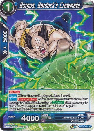 Borgos, Bardock's Crewmate (DB3-040) [Giant Force] - Doe's Cards