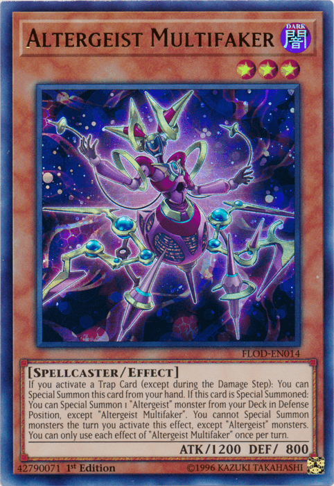 Altergeist Multifaker [FLOD-EN014] Ultra Rare - Doe's Cards