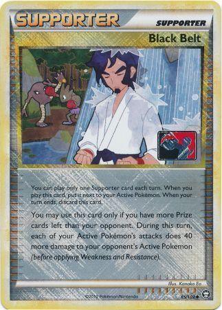 Black Belt (85/102) (League Promo) [HeartGold & SoulSilver: Triumphant] - Doe's Cards