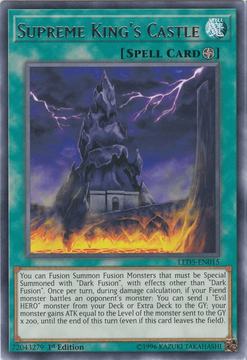 Supreme King's Castle [LED5-EN015] Rare - Doe's Cards