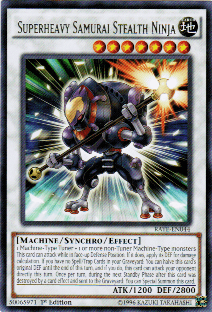 Superheavy Samurai Stealth Ninja [RATE-EN044] Rare - Doe's Cards