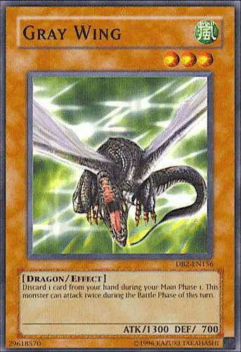 Gray Wing [DB2-EN156] Common - Doe's Cards