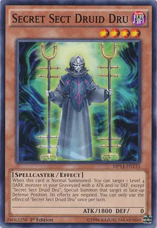 Secret Sect Druid Dru [MP14-EN133] Common - Doe's Cards