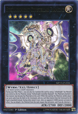 Stellarknight Constellar Diamond [MP15-EN224] Ultra Rare - Doe's Cards