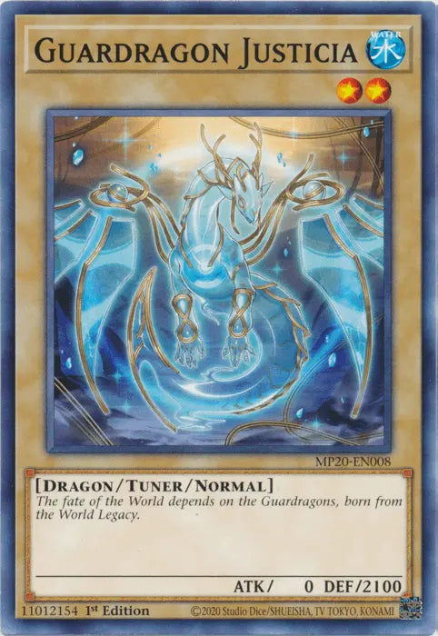 Guardragon Justicia [MP20-EN008] Common - Doe's Cards