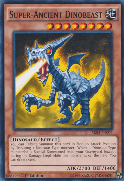 Super-Ancient Dinobeast [SR04-EN007] Common - Doe's Cards