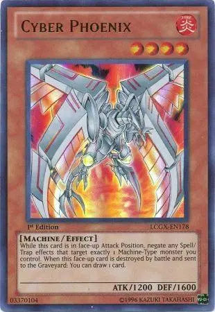 Cyber Phoenix [LCGX-EN178] Ultra Rare - Doe's Cards