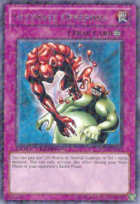 Ultimate Offering [DT03-EN099] Rare - Doe's Cards