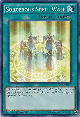 Sorcerous Spell Wall [YS14-EN021] Common - Doe's Cards