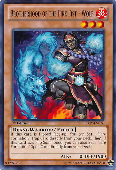 Brotherhood of the Fire Fist - Wolf [LTGY-EN026] Common - Doe's Cards