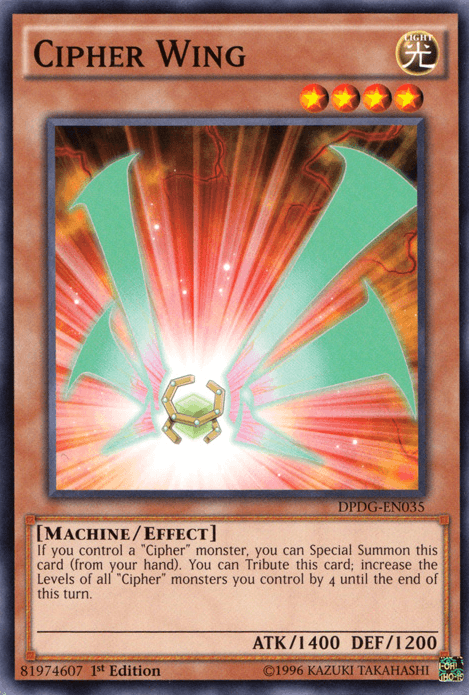 Cipher Wing [DPDG-EN035] Common - Doe's Cards