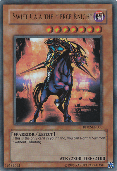 Swift Gaia the Fierce Knight [RP02-EN085] Ultra Rare - Doe's Cards