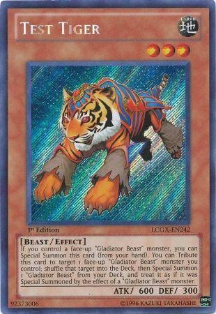 Test Tiger [LCGX-EN242] Secret Rare - Doe's Cards