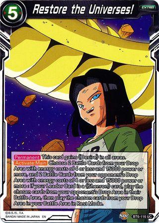 Restore the Universes! (BT6-116) [Destroyer Kings] - Doe's Cards