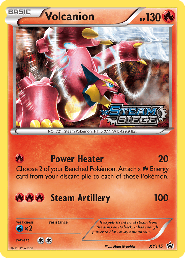 Volcanion (XY145) [XY: Black Star Promos] - Doe's Cards