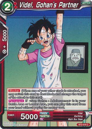 Videl, Gohan's Partner (BT2-018) [Union Force] - Doe's Cards