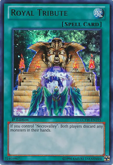 Royal Tribute [LCYW-EN195] Ultra Rare - Doe's Cards