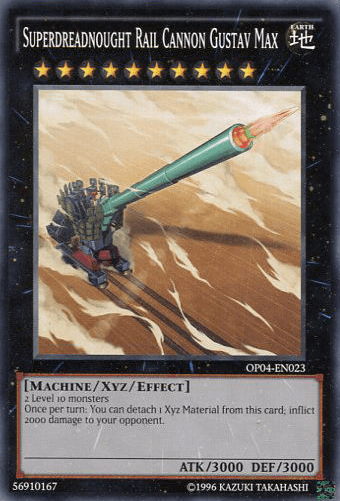 Superdreadnought Rail Cannon Gustav Max [OP04-EN023] Common - Doe's Cards